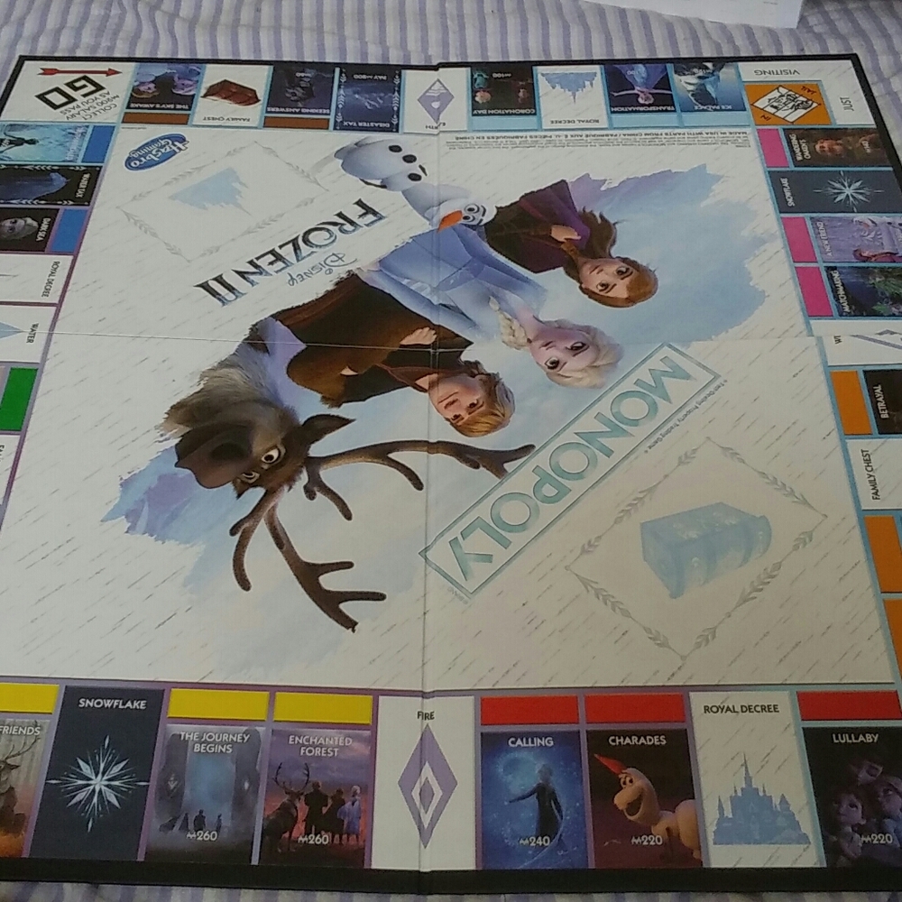 Kid's monopoly board game